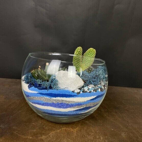 Флорариум "Голубая лагуна"