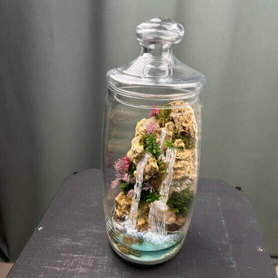 Моссариум в колбе