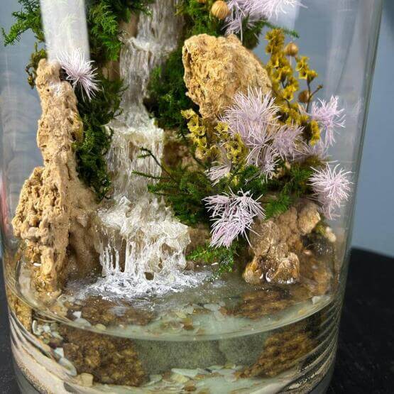 Моссариум «Горный водопад»