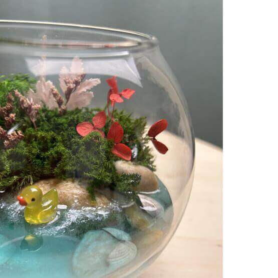 Моссариум мини с уточками