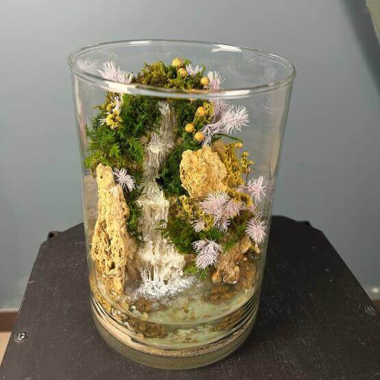 Моссариум «Горный водопад»