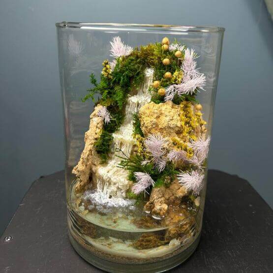 Моссариум «Горный водопад»