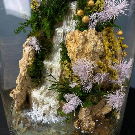 Моссариум «Горный водопад»