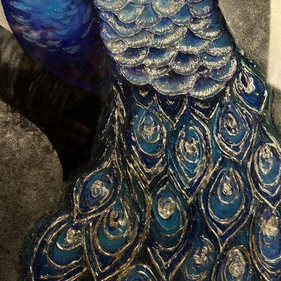 Интерьерная картина "Павлин"