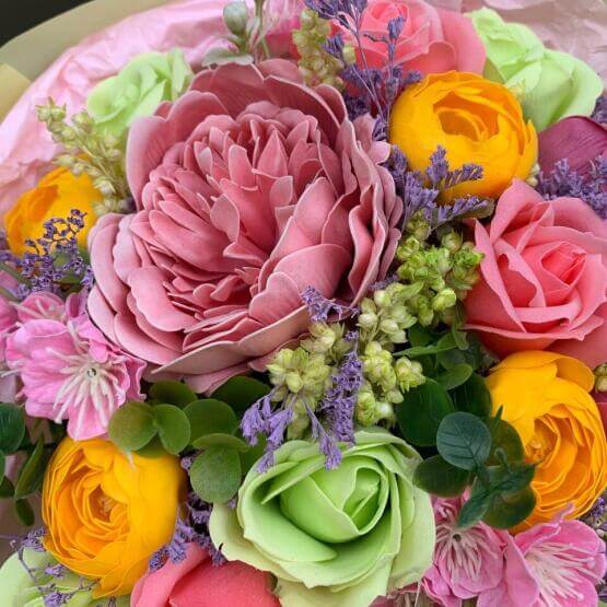 Мыльный букет «Цветочная феерия»