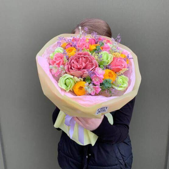 Мыльный букет «Цветочная феерия»