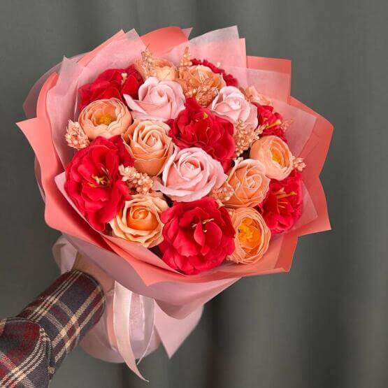 Мыльный букет " Краски осени"