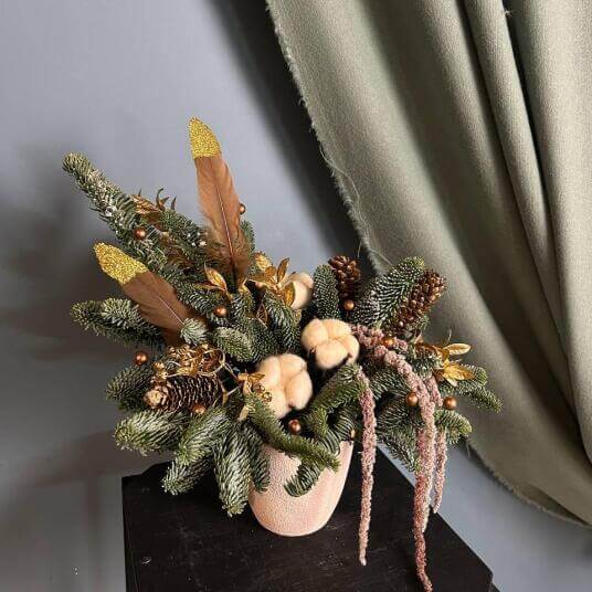 Новогодняя композиция "Ириска