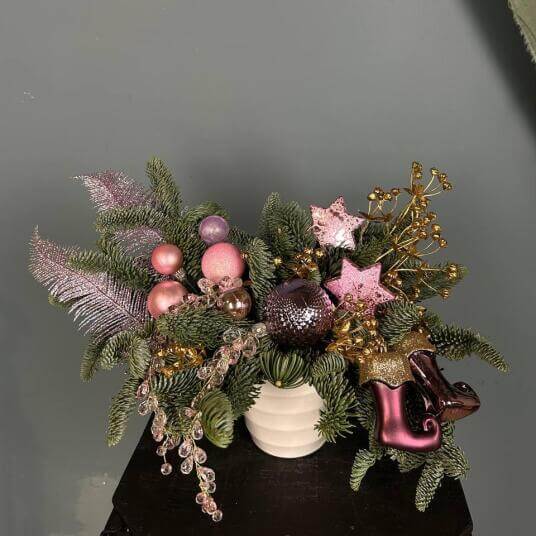 Новогодняя композиция "Сказки феи"