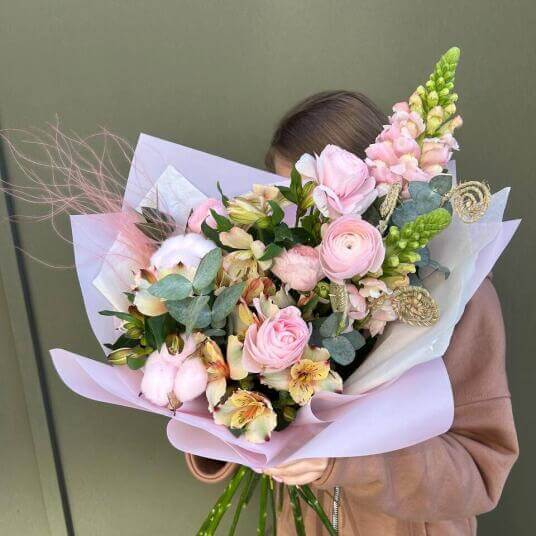 Авторский букет "Эхо весны"