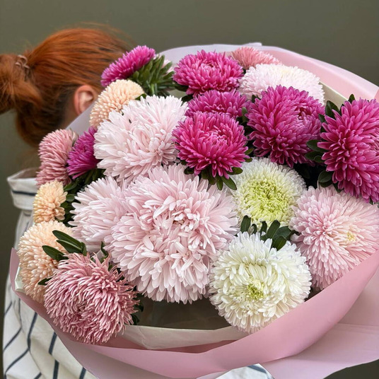 Микс пушистых астр