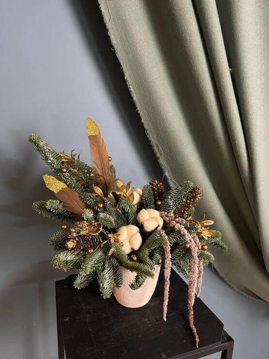 Новогодняя композиция "Ириска