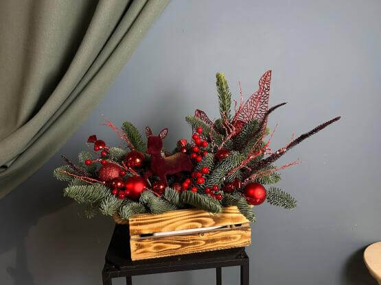 Алый лес в шкатулке