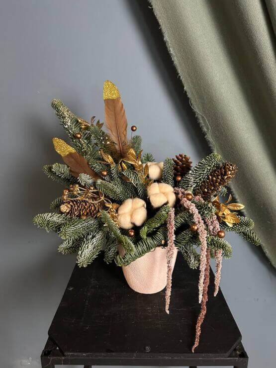 Новогодняя композиция "Ириска