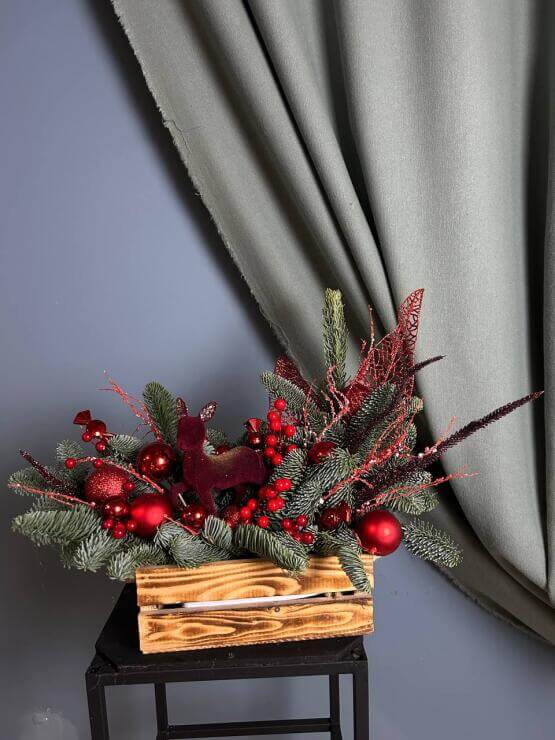 Алый лес в шкатулке