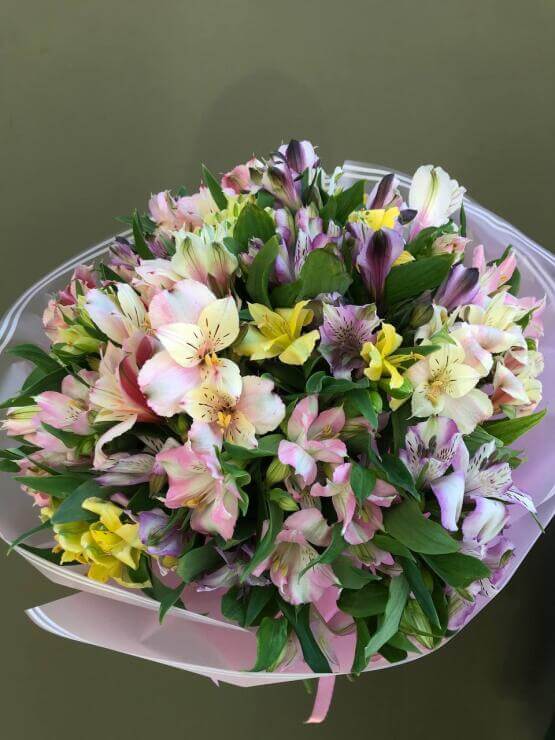 Микс альстромерии