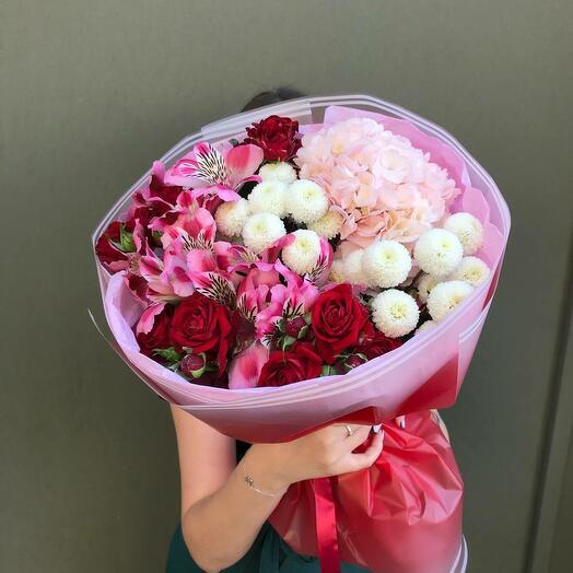 Красное и розовое