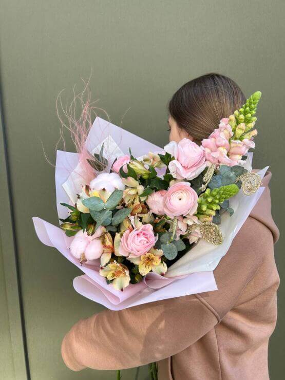 Авторский букет "Эхо весны"