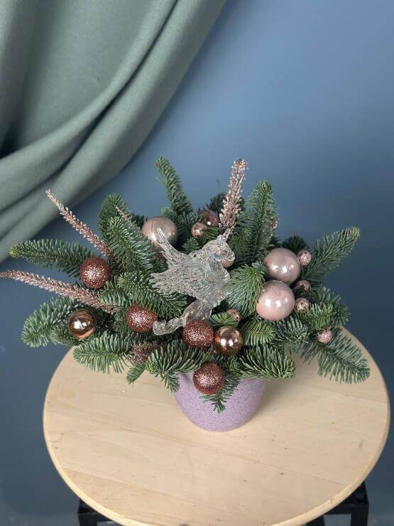 Новогодняя композиция "Блеск праздника"