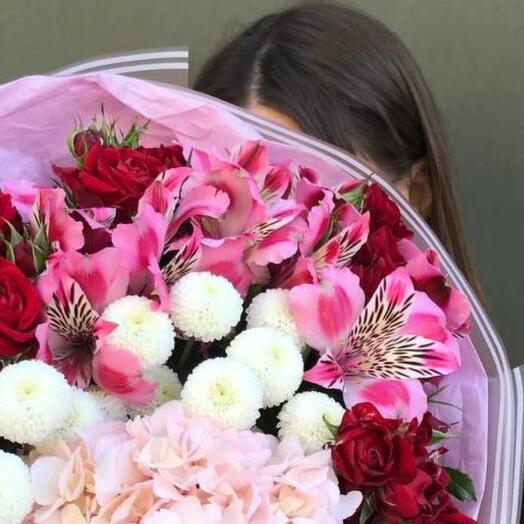 Красное и розовое