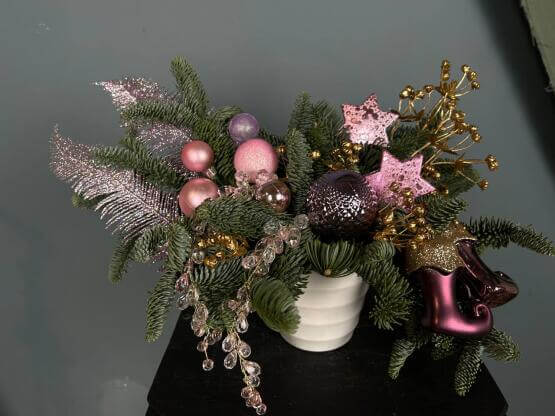 Новогодняя композиция "Сказки феи"