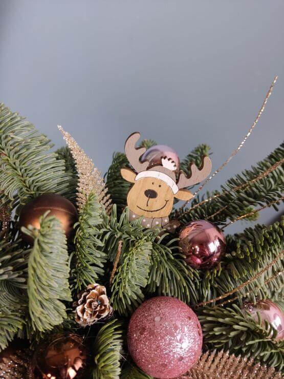 Новогодняя композиция "Лесная сказка"