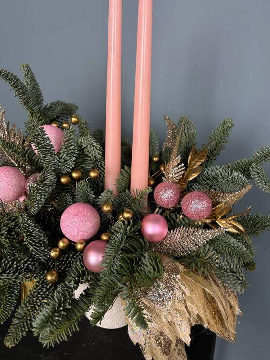 Новогодняя композиция "Домашний уют"