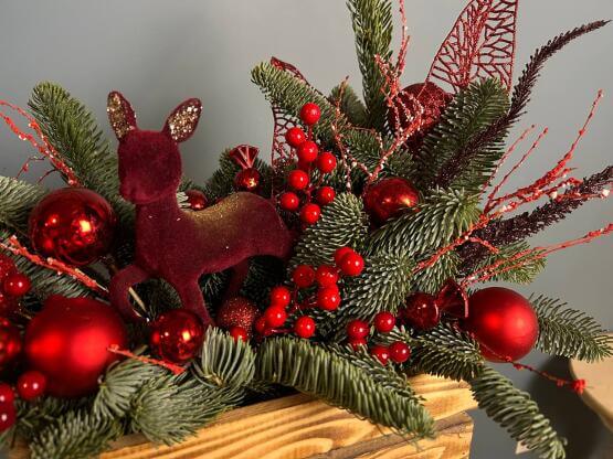 Алый лес в шкатулке