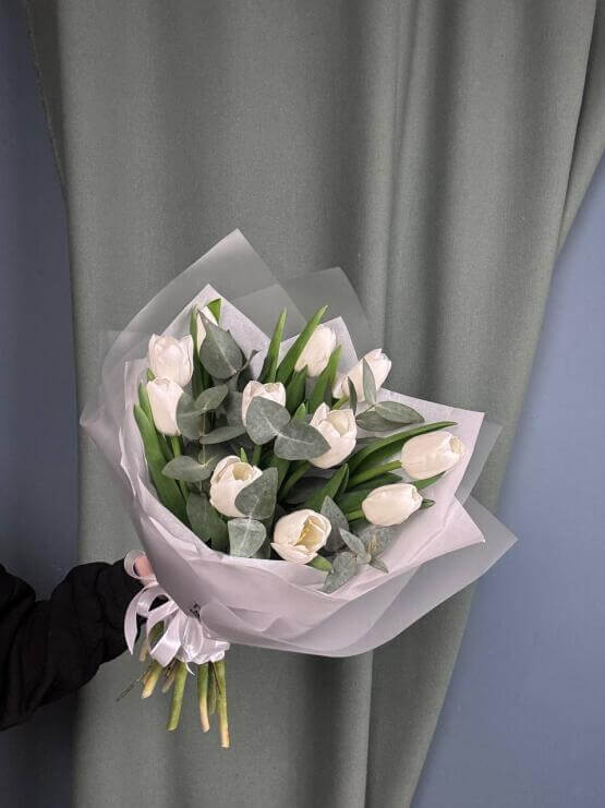 Белый тюльпан