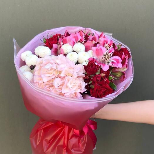 Красное и розовое