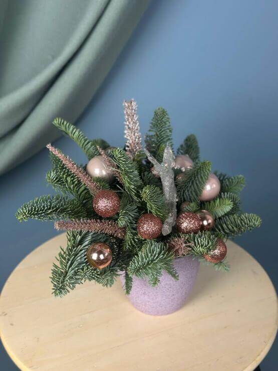 Новогодняя композиция "Блеск праздника"