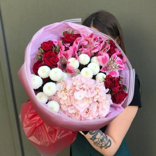 Красное и розовое