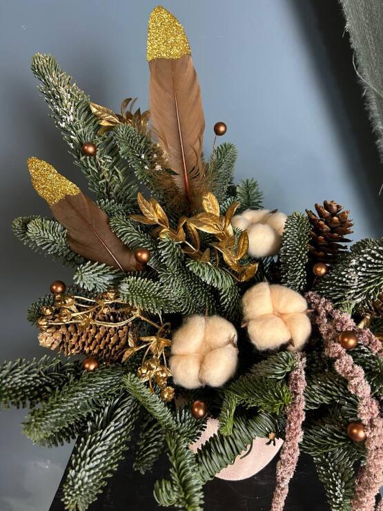 Новогодняя композиция "Ириска