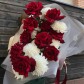 Букет из цветов "Пылкие признания"