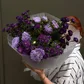 Микс из астры "Полночь"