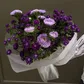 Микс из астры "Полночь"