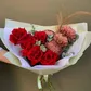 Букет с хризантемой бигуди "Американо"