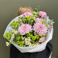 Букет с хризантемой "Пастель"