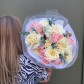 Букет из роз "Элли на маковом поле"