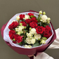7 кустовых роз для неё